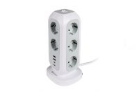 VERB MULTIPRISE POWER TOWER EUP 01 11AC + 2USB + 2