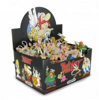 BOITE PRESENTOIR 60 PORTE-CLES ASSORTIS ASTERIX