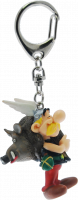 PORTE-CLES ASTERIX PORTANT UN SANGLIER