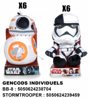 Assortiment peluches Star Wars (12 pièces)