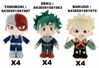 MHA ASST PELUCHE 27CM