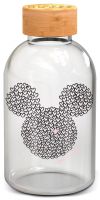 SMALL GLASS BOTTLE - MICKEY