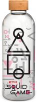 $LARGE GLASS BOTTLE - SQUID GAME