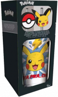 VERRE TUMBLE POKEMON AVEC 2X PAILLES METAL