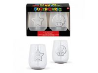 SET DE DEUX VERRES SUPER MARIO