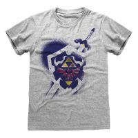 T-SHIRT ZELDA SHIELD & SWORD XL