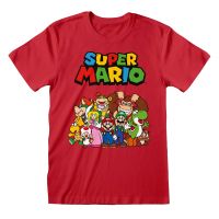 T-SHIRT SUPER MARIO GROUP L