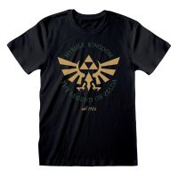 $T-SHIRT ZELDA HYRULE CREST L