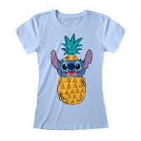 $T-SHIRT GIRL STITCH PINEAPPLE S
