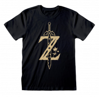 T-SHIRT ZELDA BOTW SWORD ICON M