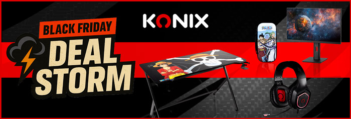 Black Friday KONIX : Deal Storm