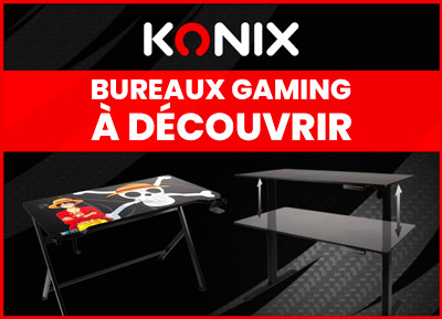 Boutique Konix : Bureaux gaming